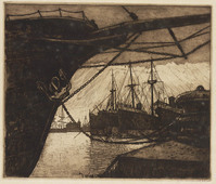 TvB G 1977
<br/>
Havengezicht 1923
<br/>
<em>Meyer, Ton (1892-1984)</em>